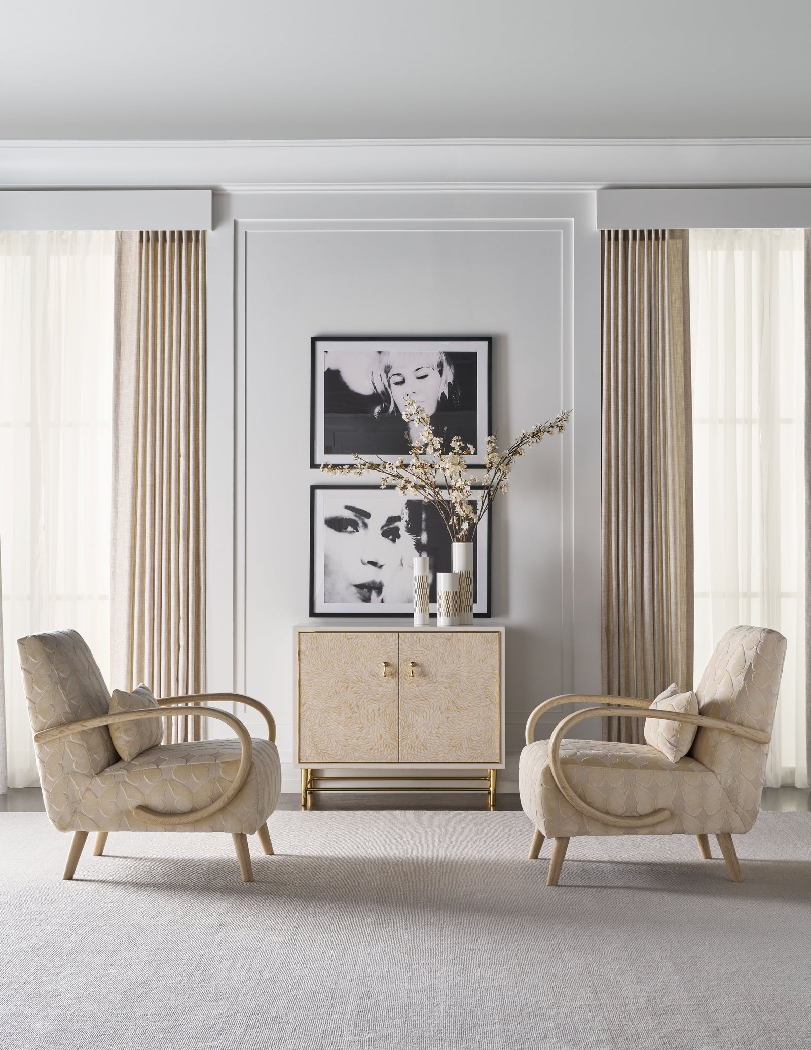 Theodore Alexander Judith Leiber 2-Door Chest II – room setting