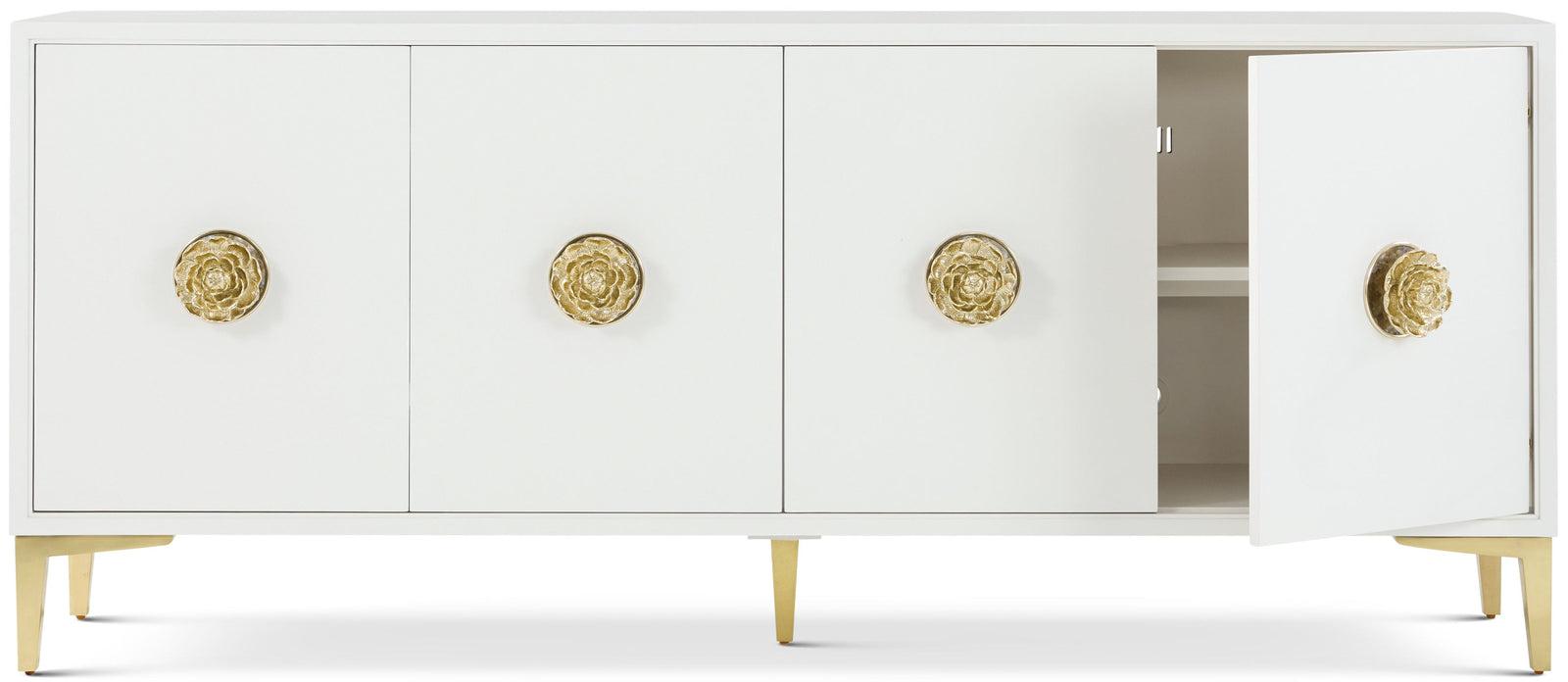 Theodore Alexander Judith Leiber 4-Door Credenza III – side view