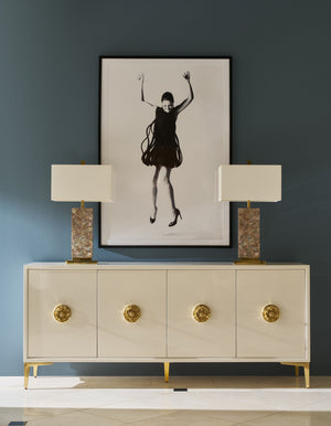 Theodore Alexander Judith Leiber 4-Door Credenza III – room setting