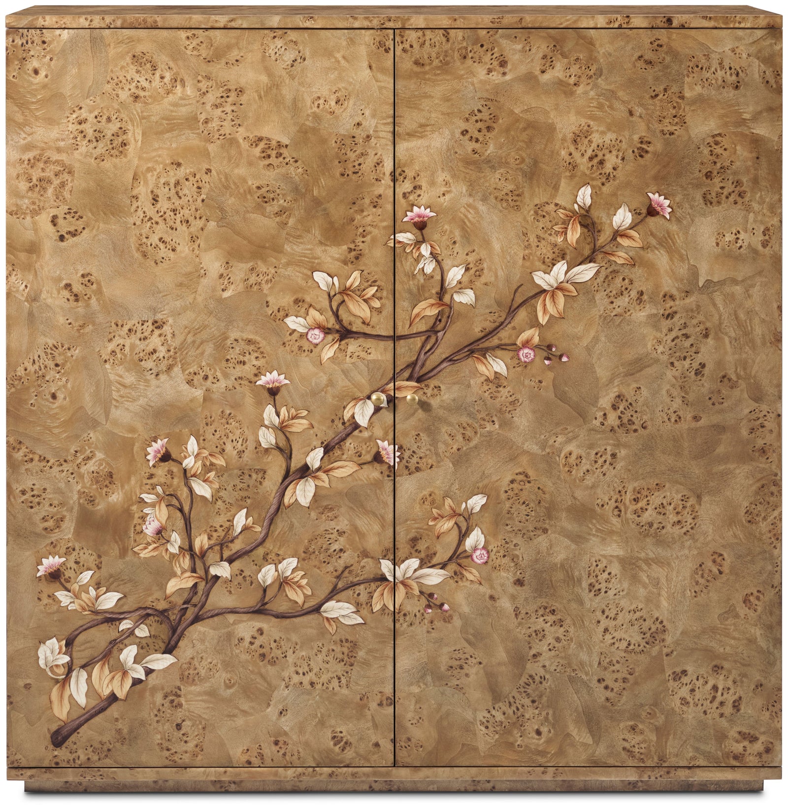 Theodore Alexander Flora Bar Cabinet – front view