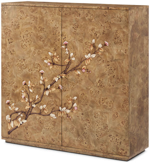 Theodore Alexander Flora Bar Cabinet – angle view