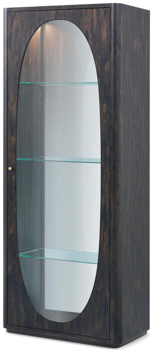 Theodore Alexander Encore Glass Door Cabinet – angle view