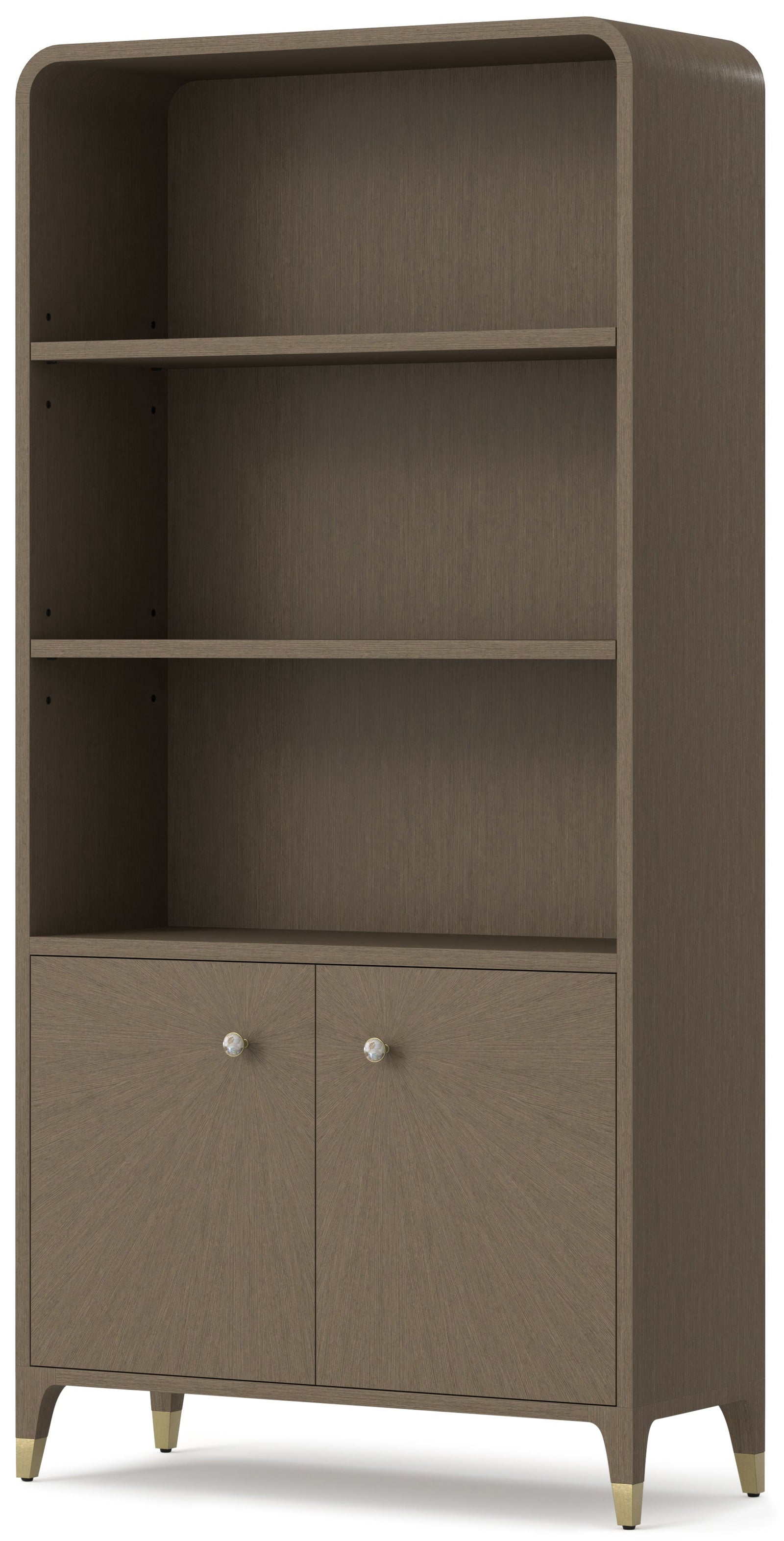 Theodore Alexander Judith Leiber Bookcase II Mink – angle view