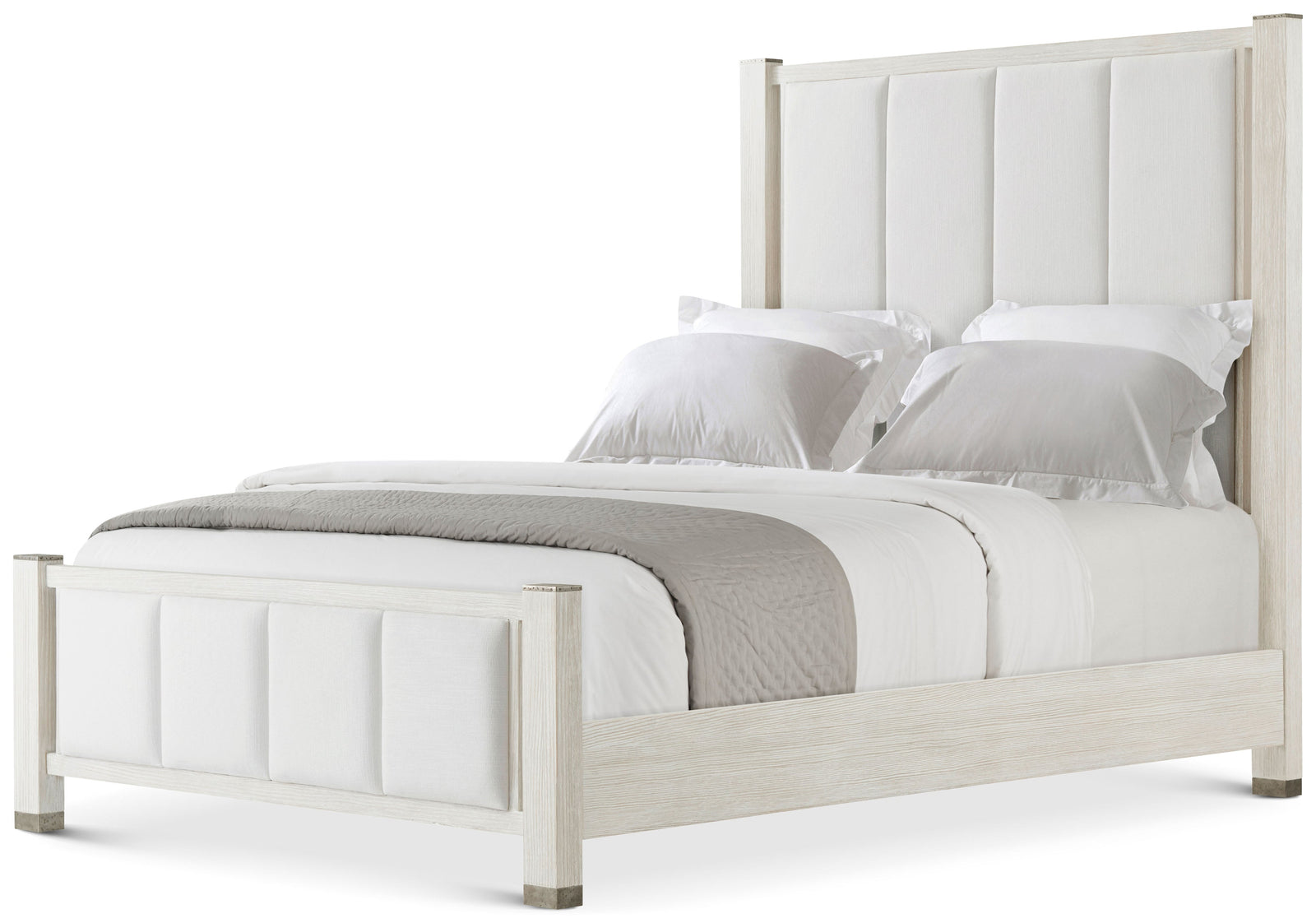 Theodore Alexander Breeze Upholstered Bed Queen – front view