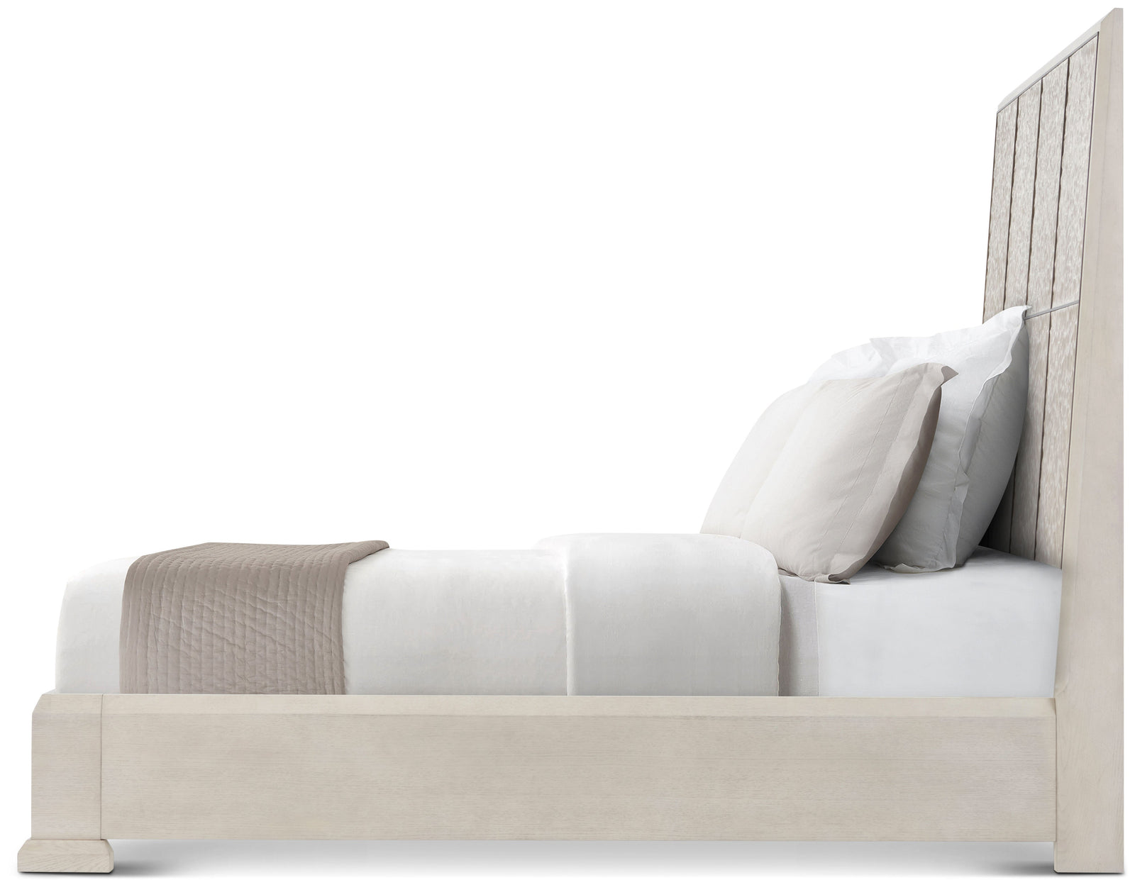 Theodore Alexander Essence Bed Queen / Opal – side view