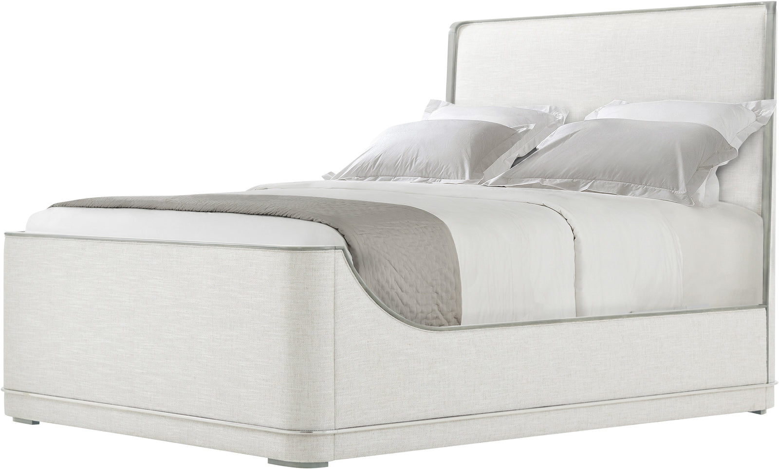 Theodore Alexander Hudson Upholstered Bed Queen – front view