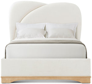 Theodore Alexander Origins Bed Queen / Sesame – angle view