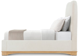 Theodore Alexander Origins Bed Queen / Sesame – side view