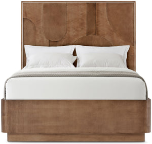 Theodore Alexander Origins Plinth Bed Queen / Landmark – angle view