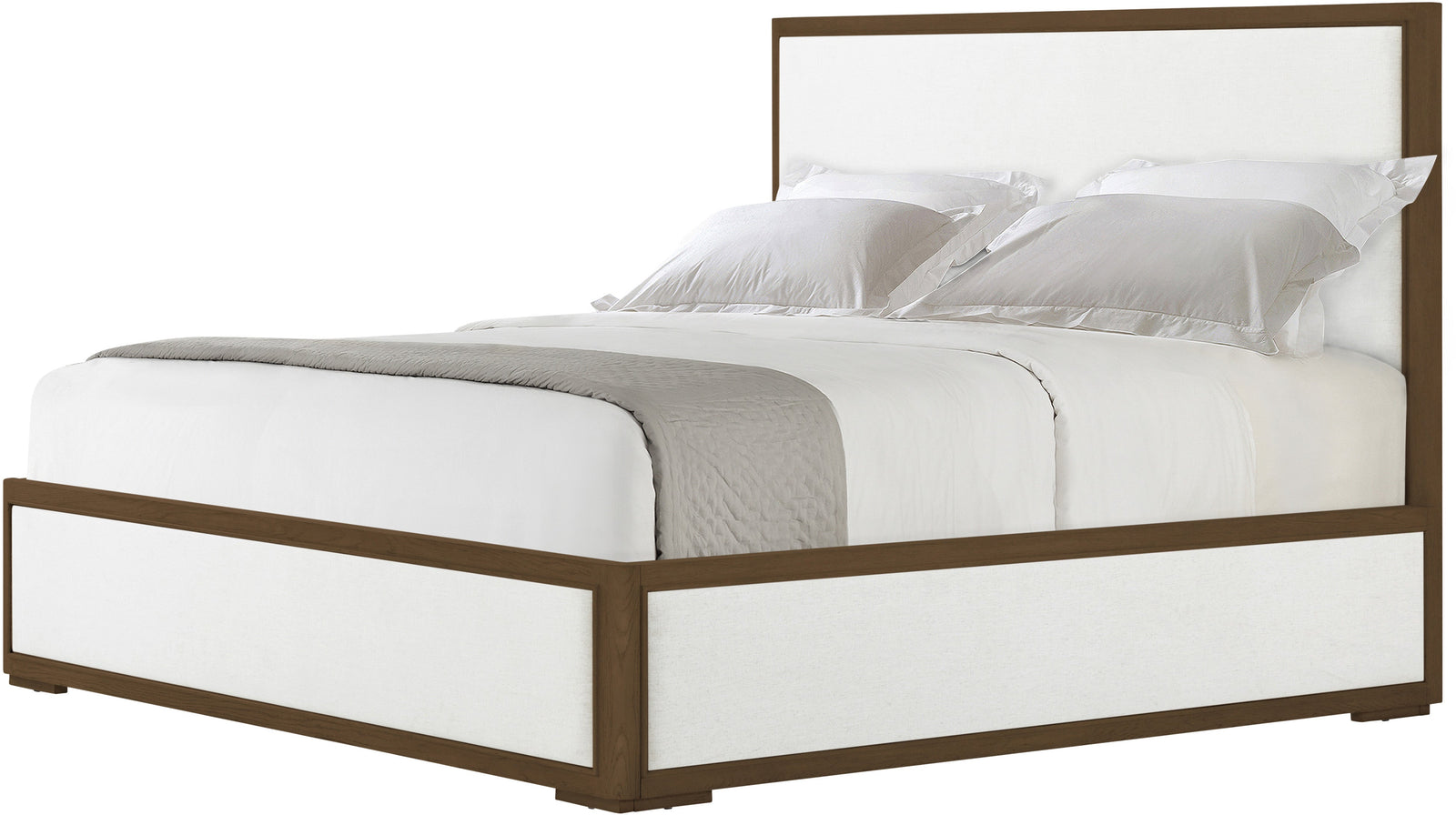 Theodore Alexander Surrey Upholstery Bed Queen / Brownstone – front view
