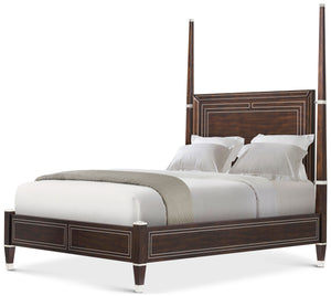 Theodore Alexander Spencer London Poster Bed Queen / SPL-Fulham – front view
