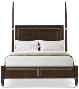 Theodore Alexander Spencer London Poster Bed Queen / SPL-Fulham – angle view