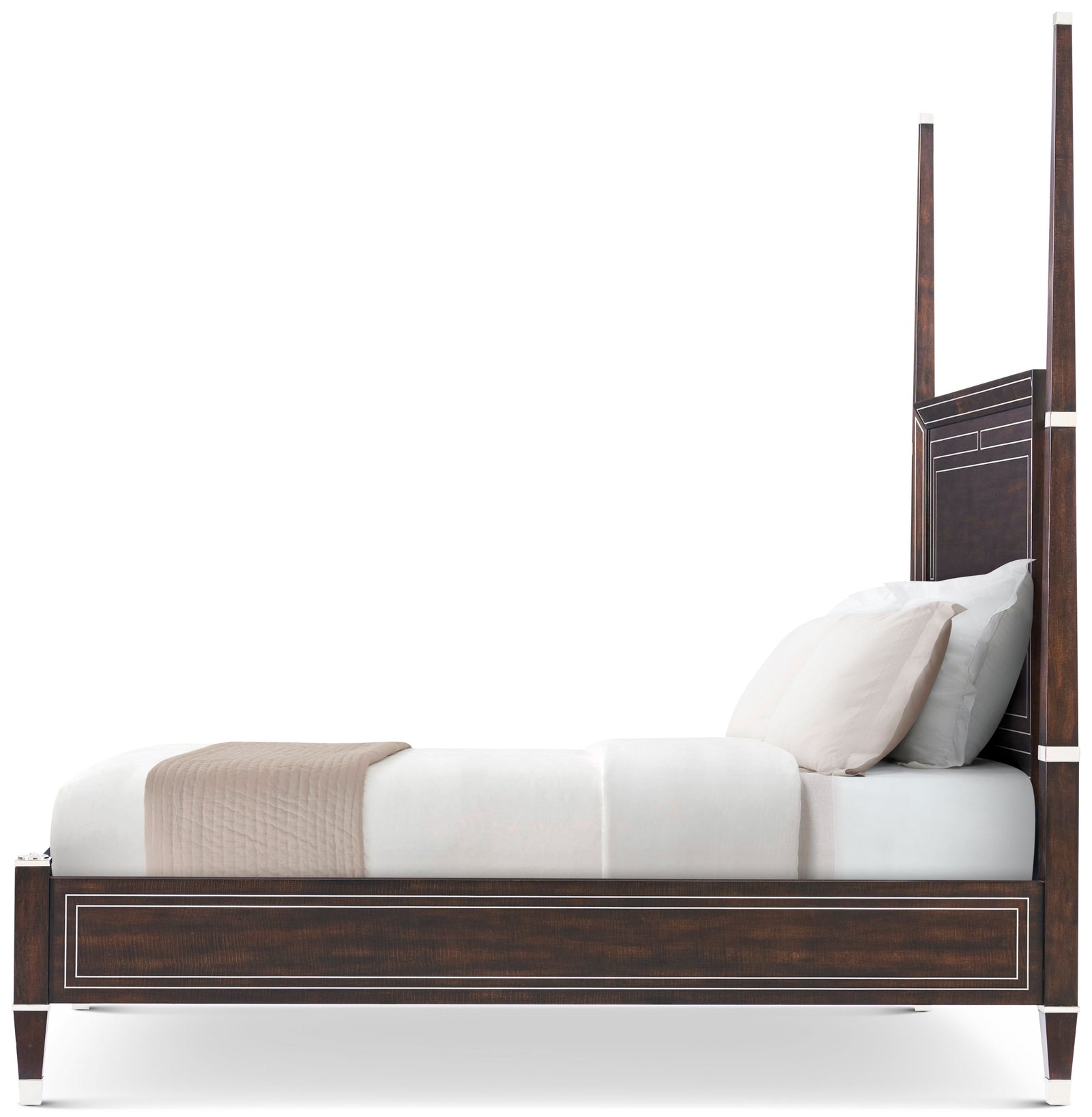 Theodore Alexander Spencer London Poster Bed Queen / SPL-Fulham – side view