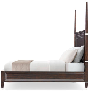 Theodore Alexander Spencer London Poster Bed Queen / SPL-Fulham – side view