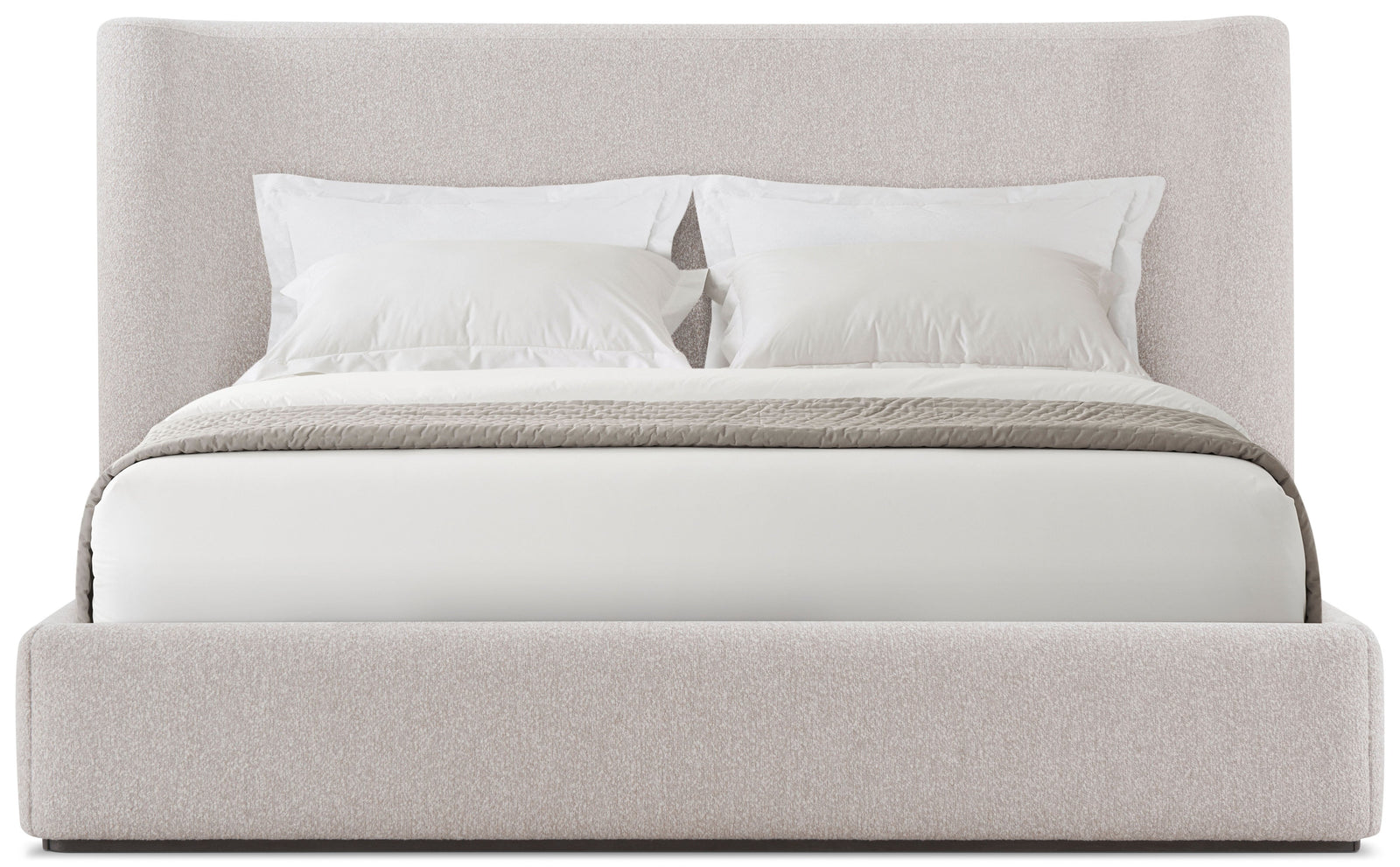 Theodore Alexander Maxwell Upholstered Bed Queen – angle view