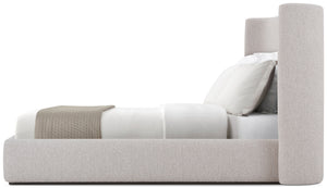 Theodore Alexander Maxwell Upholstered Bed Queen – side view