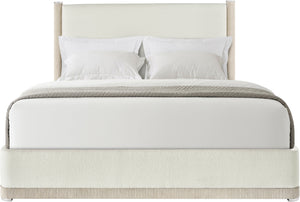Theodore Alexander Horizon Upholstered Bed Queen – angle view
