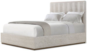Theodore Alexander Spencer St. James Bed Queen / Argento, Deep Brown – front view