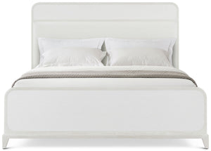 Theodore Alexander Crandon Park Bed Queen / Sandbar – angle view