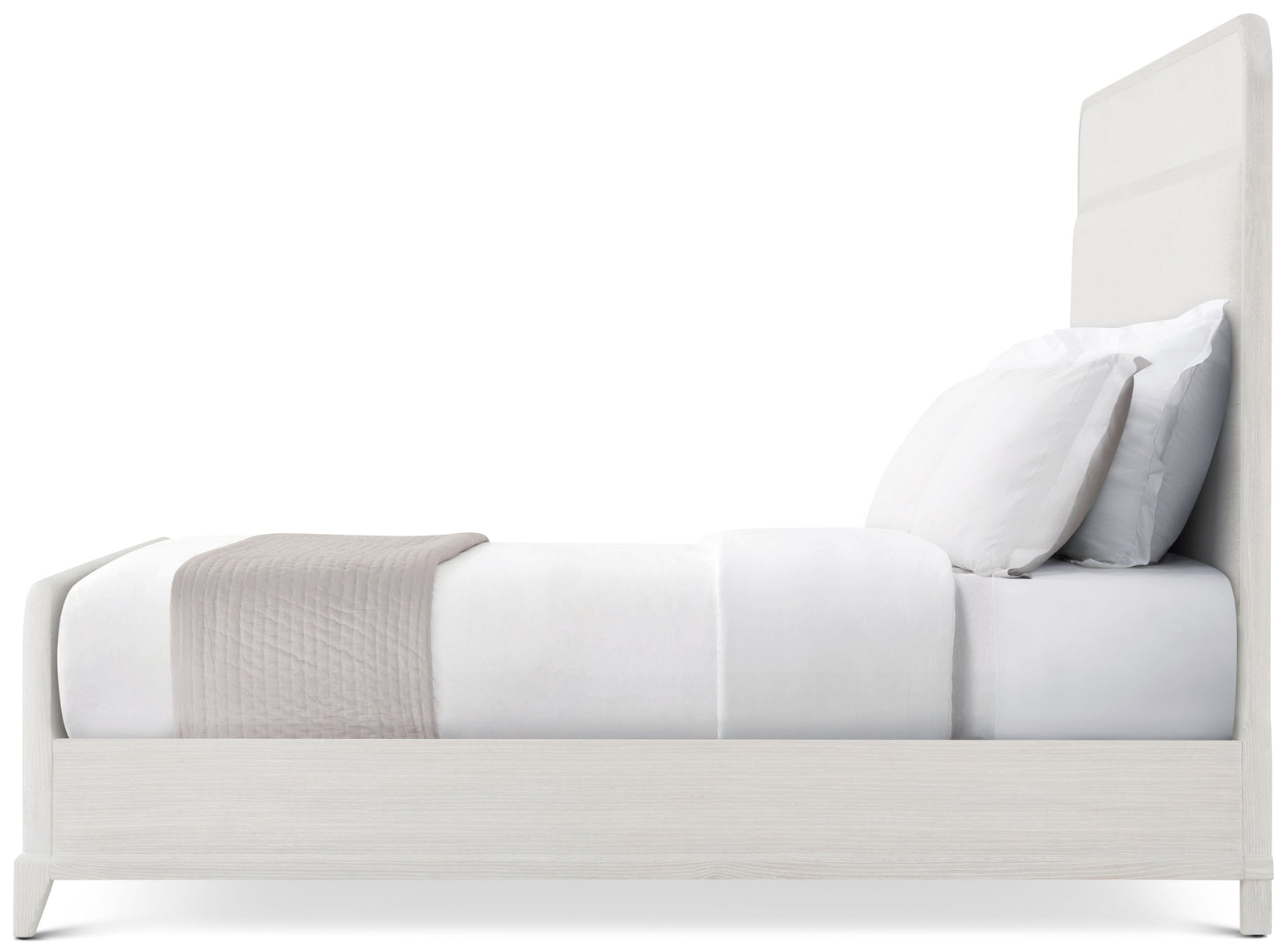 Theodore Alexander Crandon Park Bed Queen / Sandbar – side view