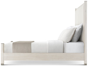 Theodore Alexander Breeze Upholstered Bed King – side view