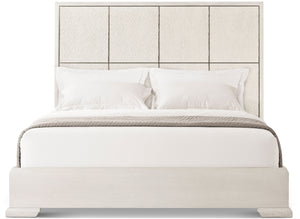 Theodore Alexander Essence Bed King / Opal – angle view