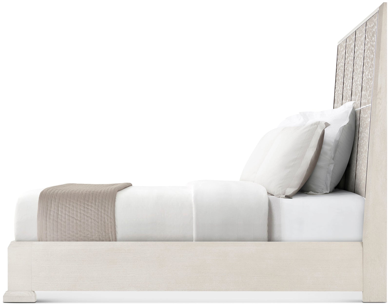 Theodore Alexander Essence Bed King / Opal – side view