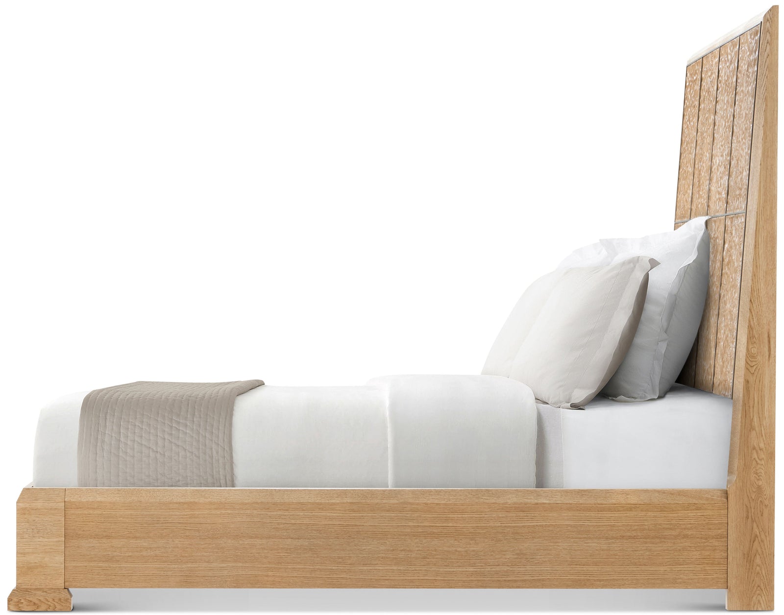 Theodore Alexander Essence Bed King / Blonde – side view