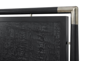 Theodore Alexander Kesden Wood Bed King / Silent Black – detail