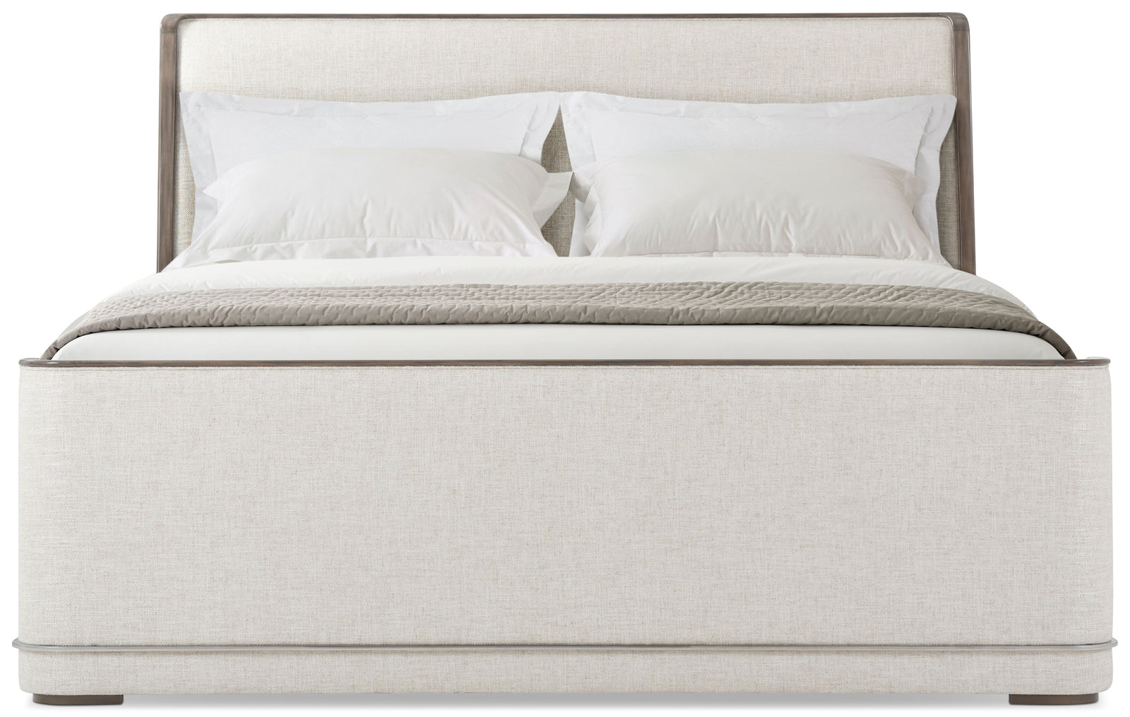 Theodore Alexander Hudson Upholstered Bed King – angle view