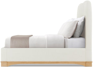 Theodore Alexander Origins Bed King / Sesame – side view