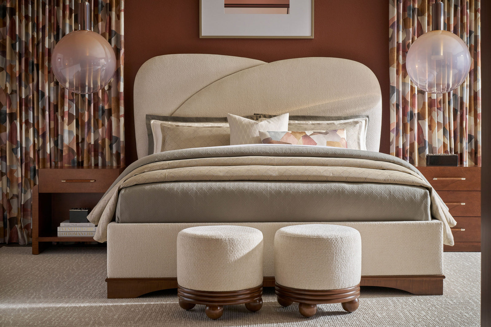 Theodore Alexander Origins Bed King / Landmark – room setting