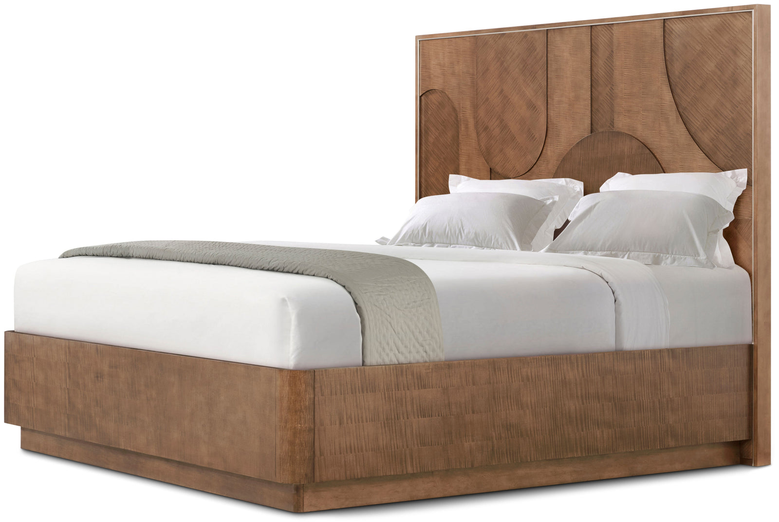 Theodore Alexander Origins Plinth Bed King / Landmark – front view