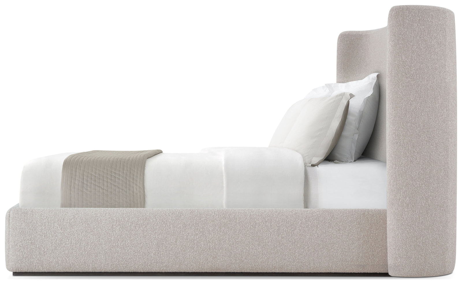 Theodore Alexander Maxwell Upholstered Bed King – side view
