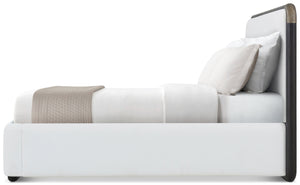 Theodore Alexander Luna Upholstered Bed King / Palmer – side view