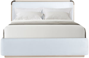 Theodore Alexander Luna Upholstered Bed King / Cascade – angle view