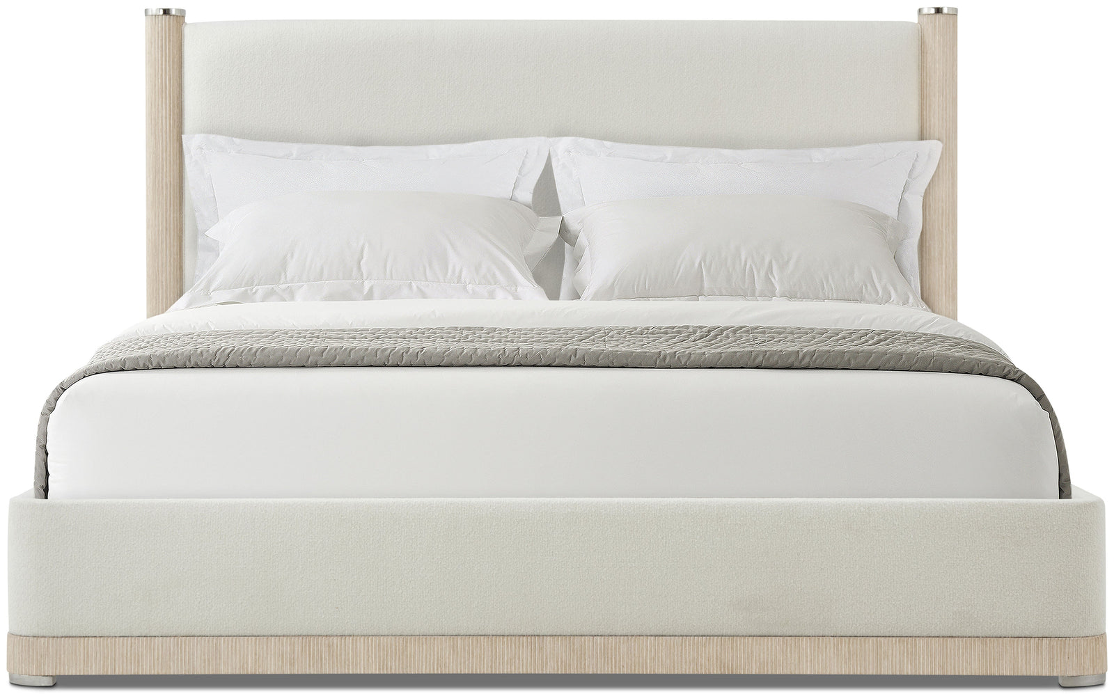 Theodore Alexander Horizon Upholstered Bed King – angle view