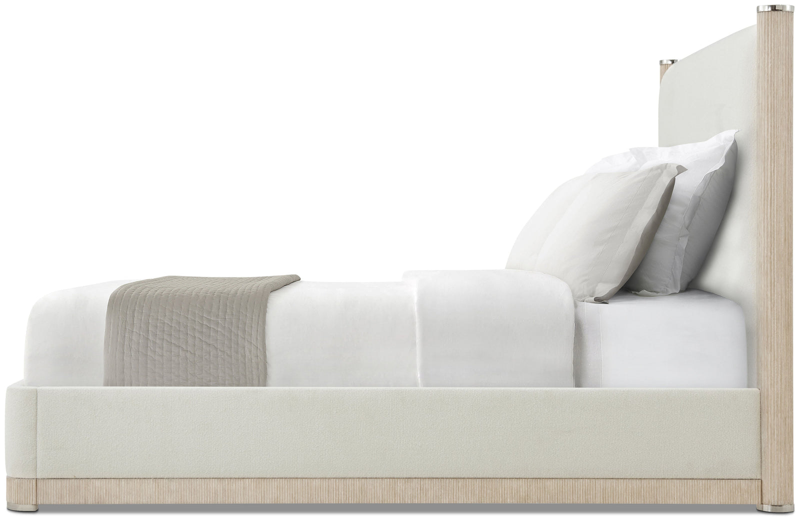 Theodore Alexander Horizon Upholstered Bed King – side view