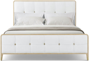 Theodore Alexander Judith Leiber Upholstered King Bed JL Martini – angle view
