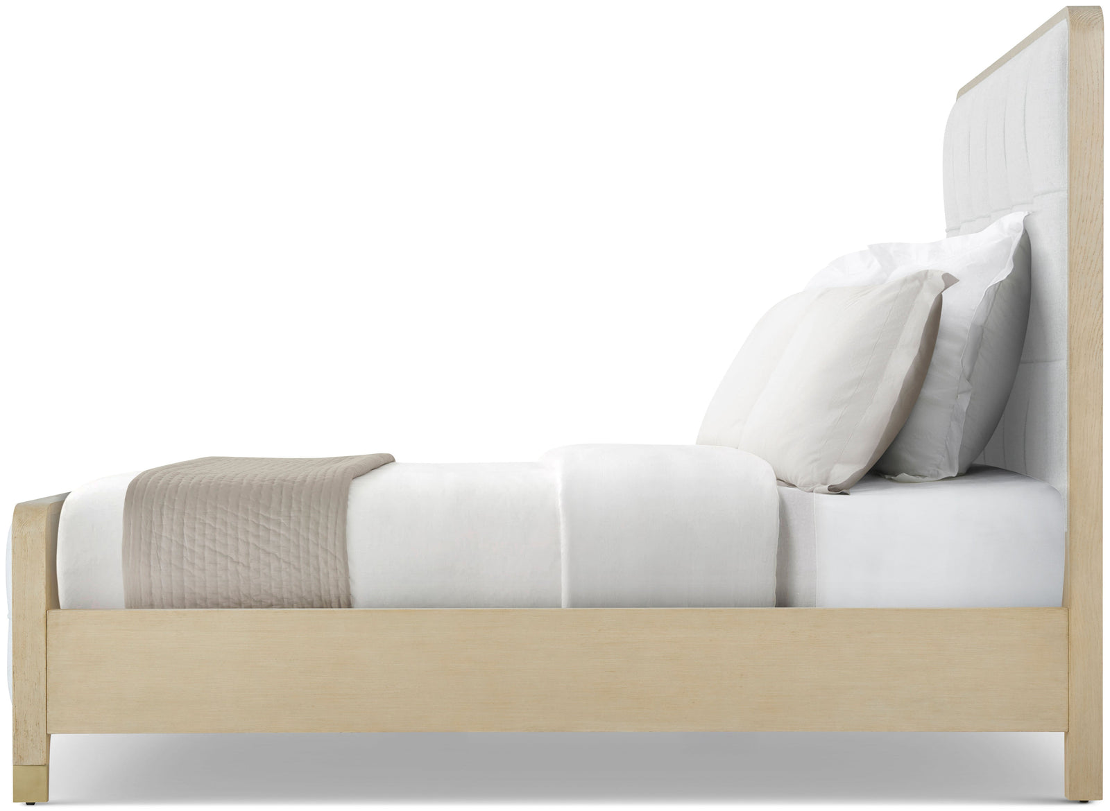 Theodore Alexander Judith Leiber Upholstered King Bed JL Martini – side view