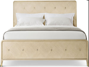 Theodore Alexander Judith Leiber King Bed JL Martini – angle view