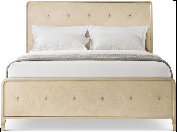 Theodore Alexander Judith Leiber King Bed JL Martini – angle view