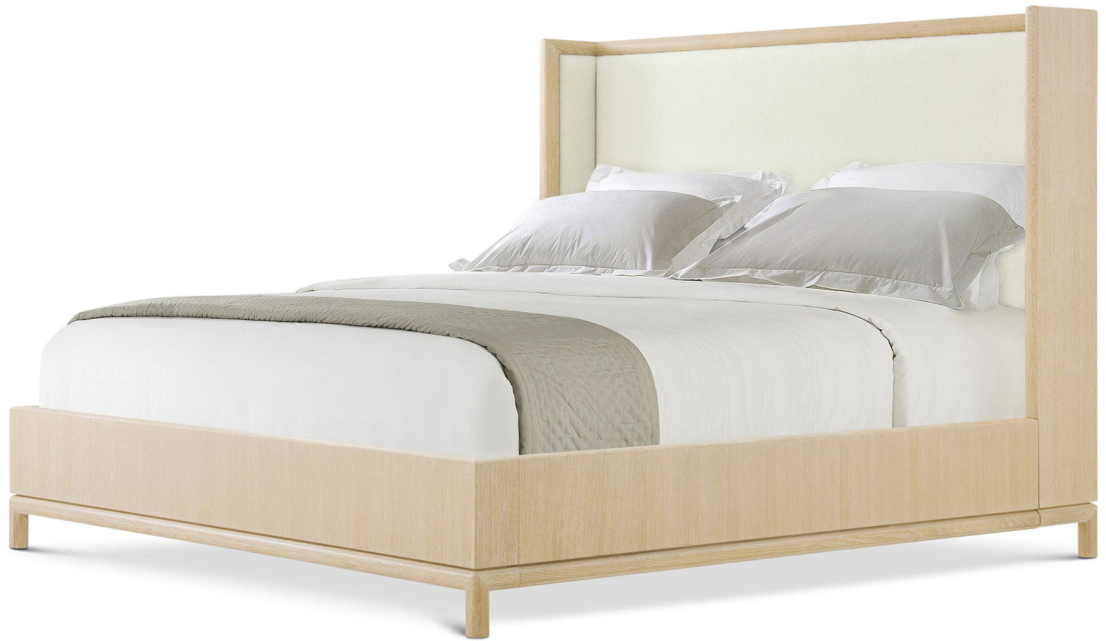 Theodore Alexander Montauk Upholstered Bed King / Lighthouse – front view