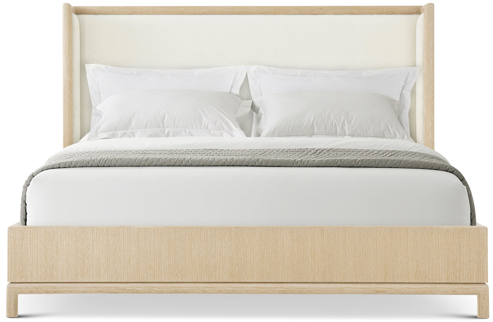 Theodore Alexander Montauk Upholstered Bed King / Lighthouse – angle view