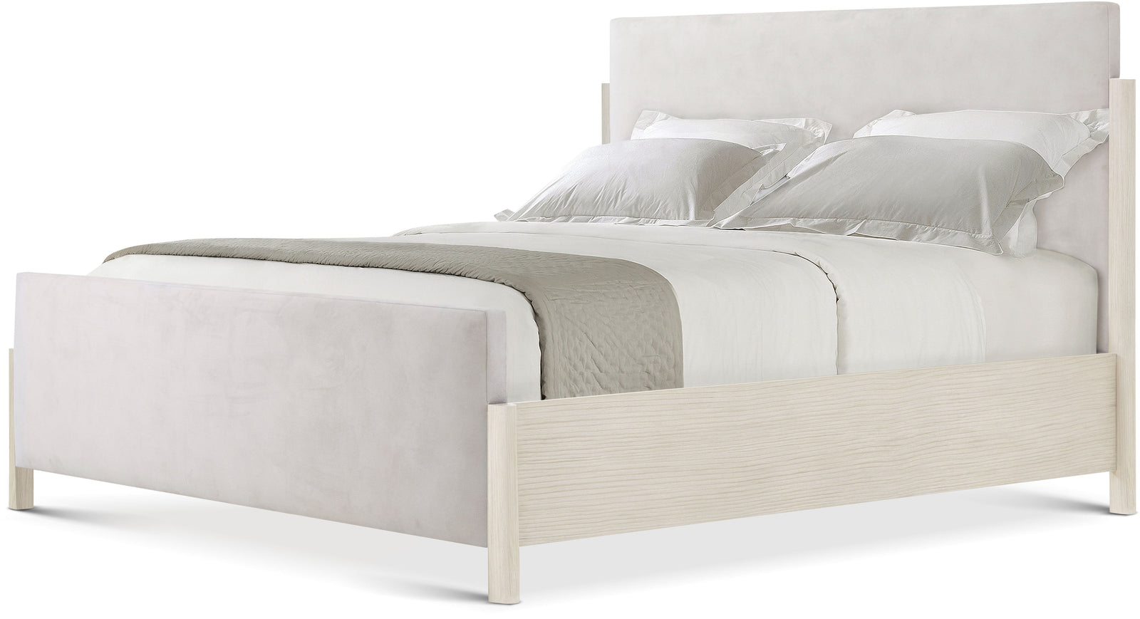 Theodore Alexander Urbane Upholstered Bed King / Sundew – front view