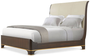 Theodore Alexander Carlton Gardens Upholstered King Bed – front view