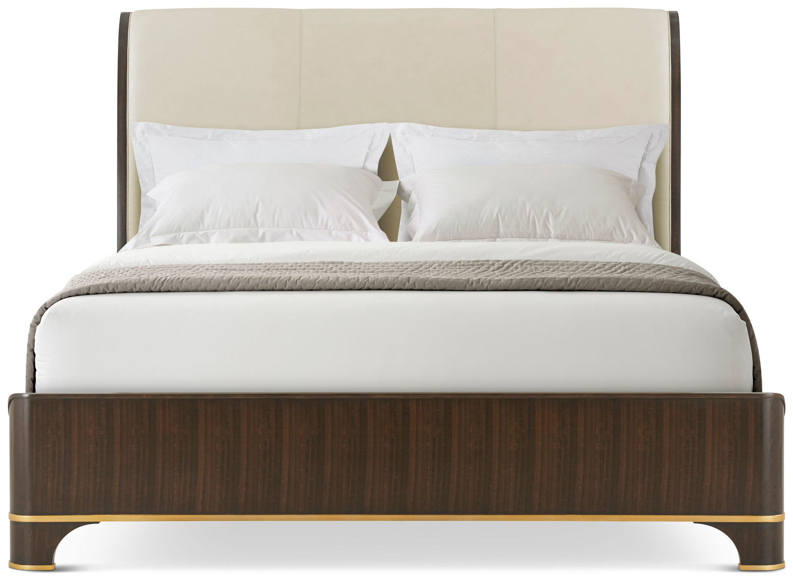 Theodore Alexander Carlton Gardens Upholstered King Bed – angle view