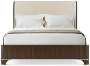 Theodore Alexander Carlton Gardens Upholstered King Bed – angle view