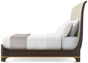 Theodore Alexander Carlton Gardens Upholstered King Bed – side view