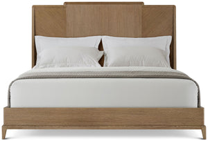 Theodore Alexander Poinciana Bed King / Tobacco – angle view